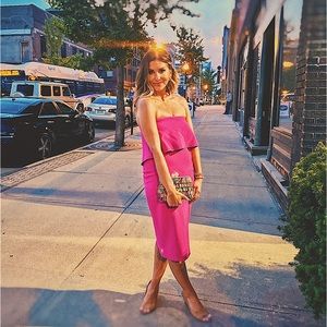 Likely Driggs Dress - Magenta